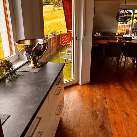 Moderne Im Mit Rundumblick Ins Gruene Apartment Glottertal
